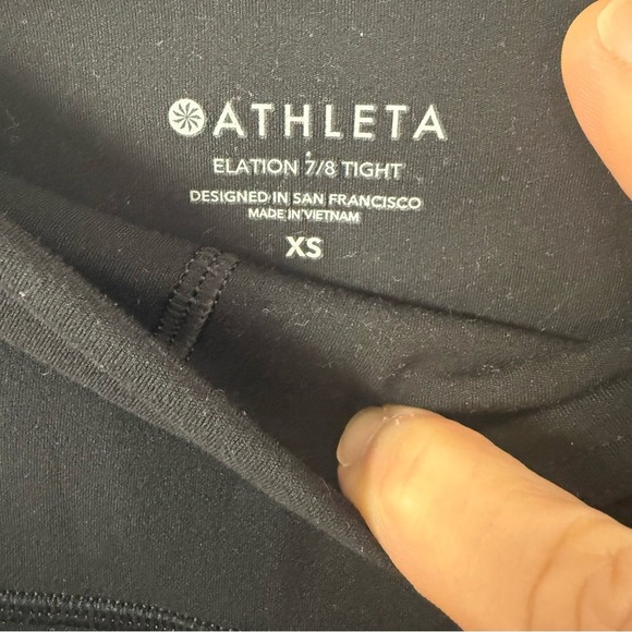 Athleta Elation 7/8 Legging Black Size XS - Picture 4 of 10
